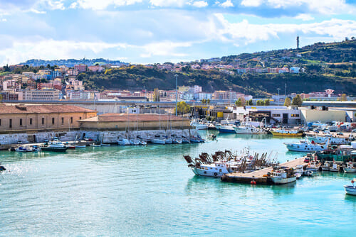 Vista panoramica di Ancona