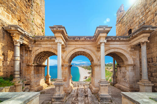 Vista panoramica di Antalya