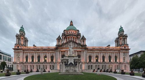 Vista panoramica di Belfast