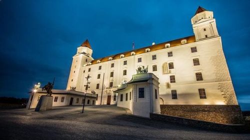 Vista panoramica di Bratislava