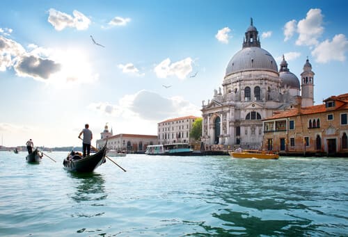 Scenic view of Venice